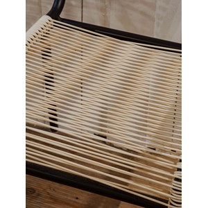 Paire de chaises en scoubidou n°1198