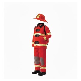 Costume pompier us 7 - 9 ans