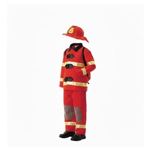 Costume pompier us 7 - 9 ans
