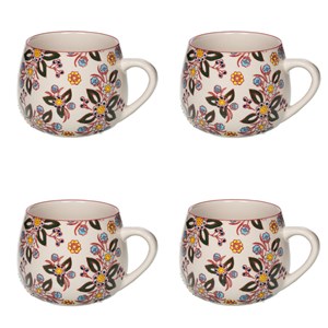Lot de 4 mugs siena 45 cl