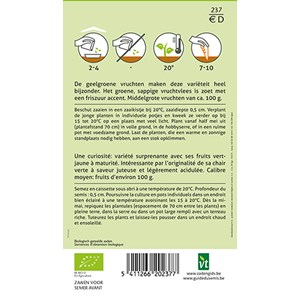 Bio tomate green zebra - ca. 0,2 gr (livraison gratuite)