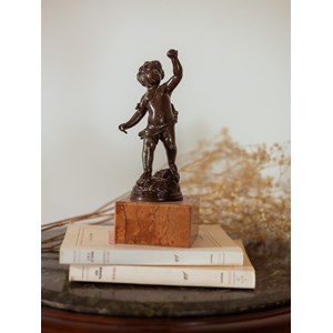 Paire de chérubins en bronze n°564