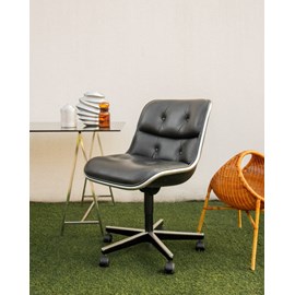 Fauteuil charles pollock pour knoll n°799
