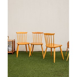 Lot de 3 chaises scandinaves n°1197