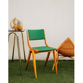 Alma, la chaise boomerang en bois n°1200