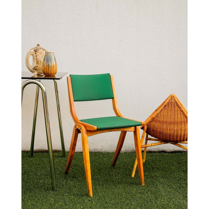 Alma, la chaise boomerang en bois n°1200