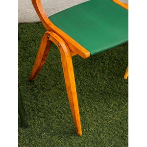 Alma, la chaise boomerang en bois n°1200