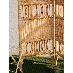 Félix, le grand paravent en rotin n°19