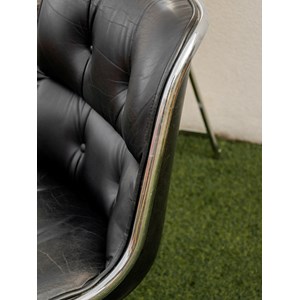 Fauteuil charles pollock pour knoll n°798