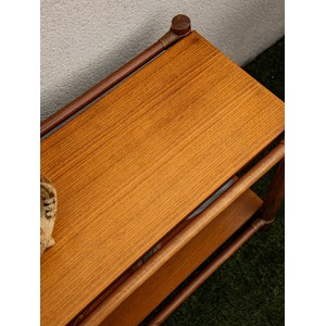 Table d'appoint en bambou et teck n°773