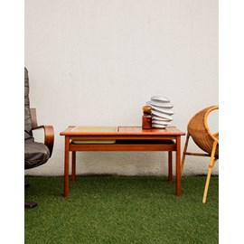 Table basse à jardinière intégrée n°722