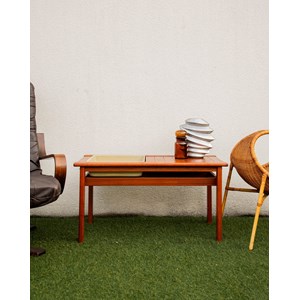 Table basse à jardinière intégrée n°722