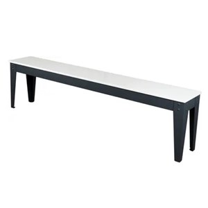 Banc intérieur gris-blanche