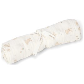 Lange en gaze de coton baby bunny (120 x 120 cm)