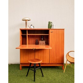 Secrétaire en bois marcel gascoin n°132