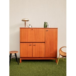 Secrétaire en bois marcel gascoin n°132