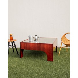 Table basse en palissandre claudio salocchi n°729