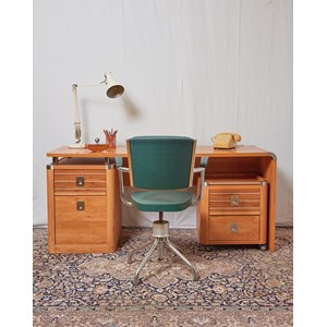 Yvan, le bureau en bois clair n°467