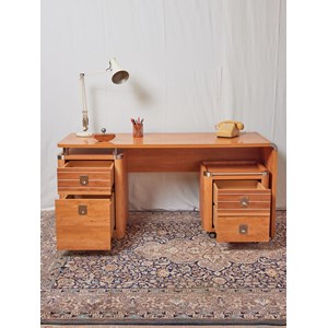Yvan, le bureau en bois clair n°467