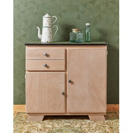 Buffet de cuisine en bois clair n°497