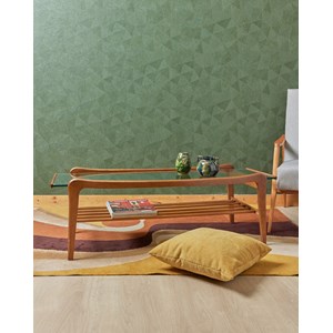 Table basse scandinave en bois clair n°740