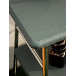 Table d'appoint industrielle en chrome n°778