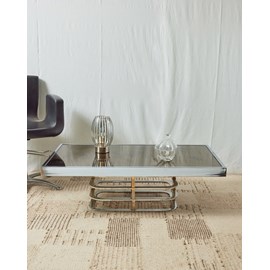 Donna, la table basse en chrome n°681