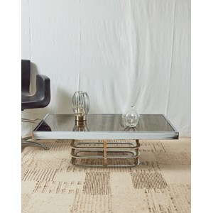 Donna, la table basse en chrome n°681
