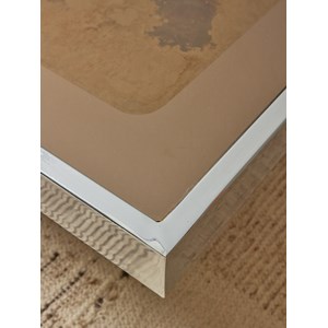 Donna, la table basse en chrome n°681