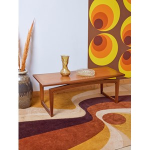 Table basse scandinave en bois clair n°731