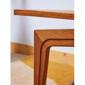 Table basse scandinave en bois clair n°731