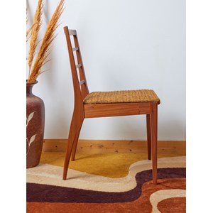 Lot de chaises scandinaves en bois n°1206