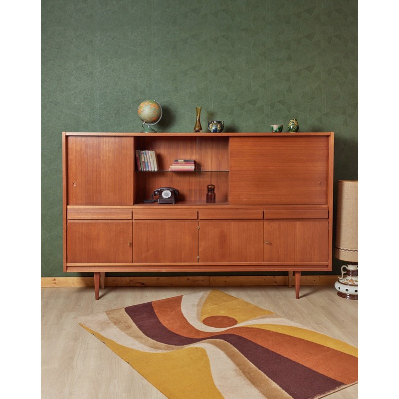 Grande vitrine en teck n°131