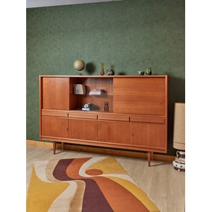 Grande vitrine en teck n°131