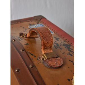 Grande malle cabine en métal n°246