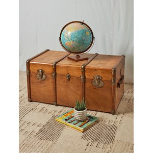 Grande malle en bois clair n°237