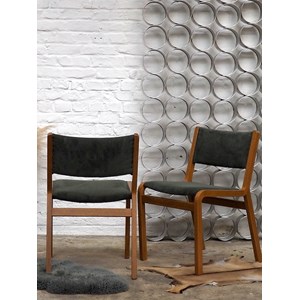 Paire de chaises en pin magnus olesen n°1187