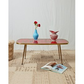 Donna, la table basse en laiton n°680
