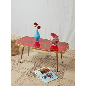 Donna, la table basse en laiton n°680