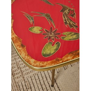 Donna, la table basse en laiton n°680