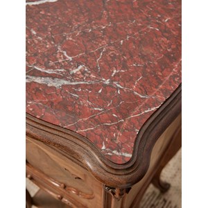 Paire de chevets en marbre rose n°1178