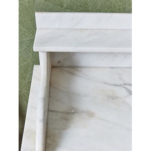 Coiffeuse en marbre blanc n°233