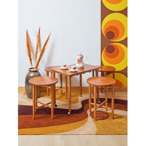 Table d'appoint modulable en bois n°782