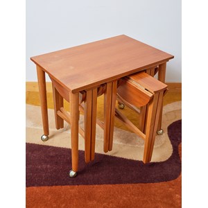Table d'appoint modulable en bois n°782