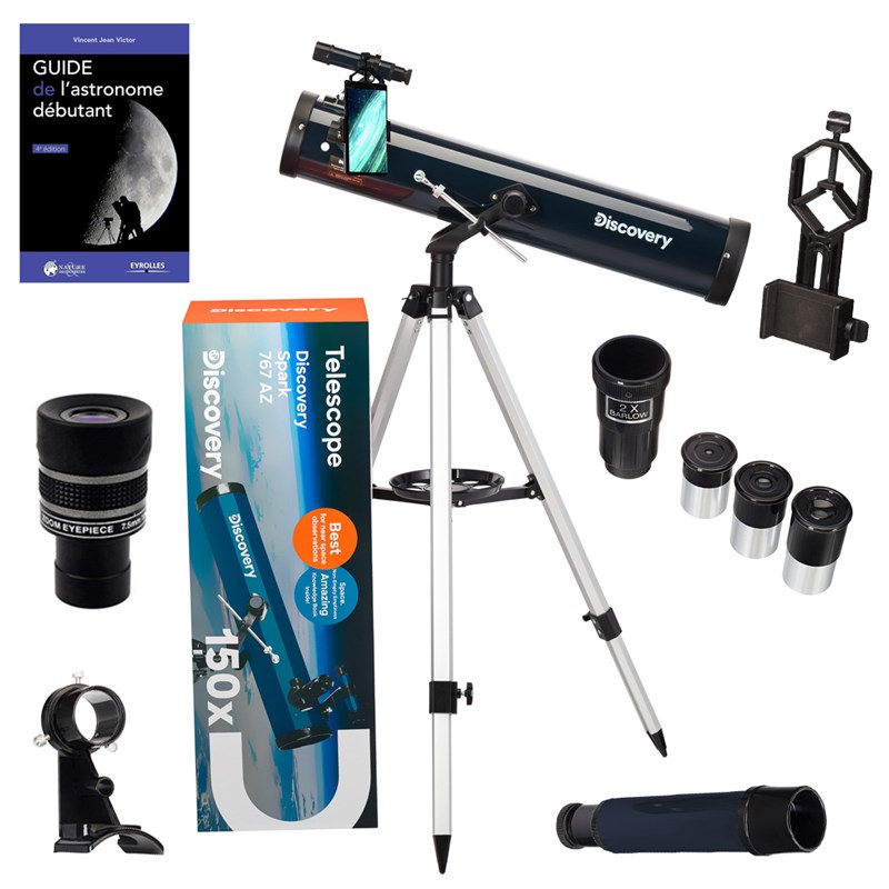 Télescope astrophotographie spark 767az