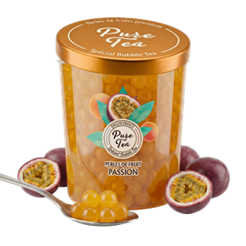 Perles de fruit : passion - bubble tea