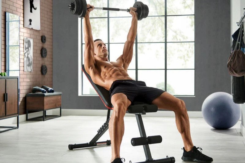 Banc de musculation pliable multifonction