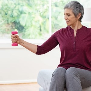 Paire d'haltères antidérapant  2x1kg