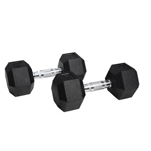 Paire d'haltères hexagonaux   2x3kg