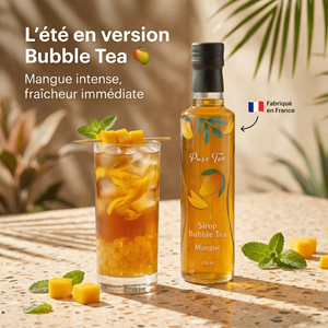 Sirop mangue - bubble tea